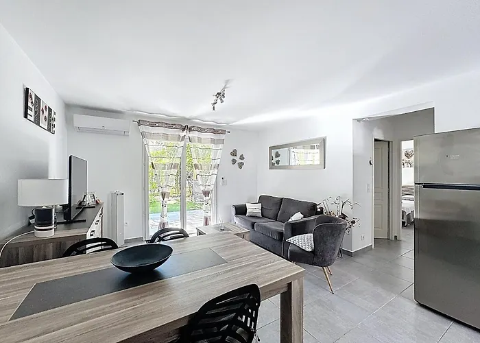 T3 Avec Jardin Prive, Proche Centre-ville De 公寓 卡尔维